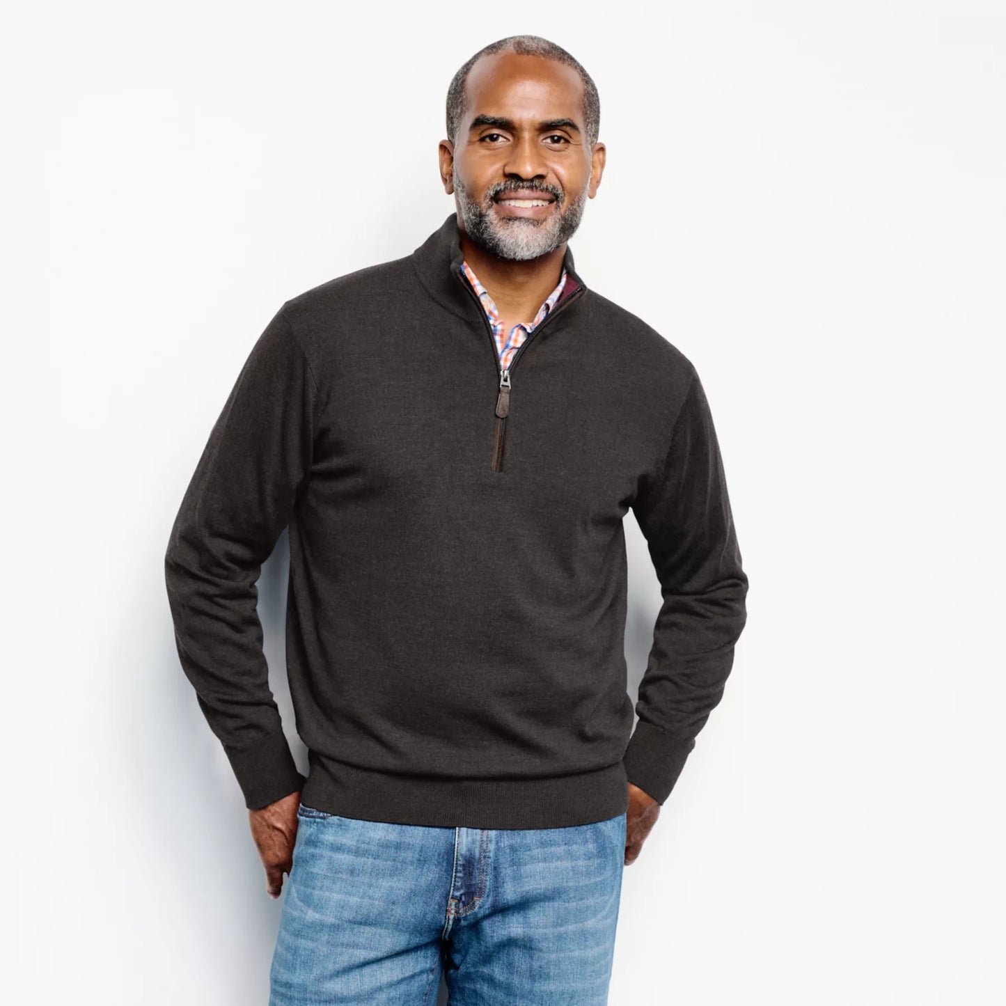 Merino Wool Quarter-Zip Sweater 2.0