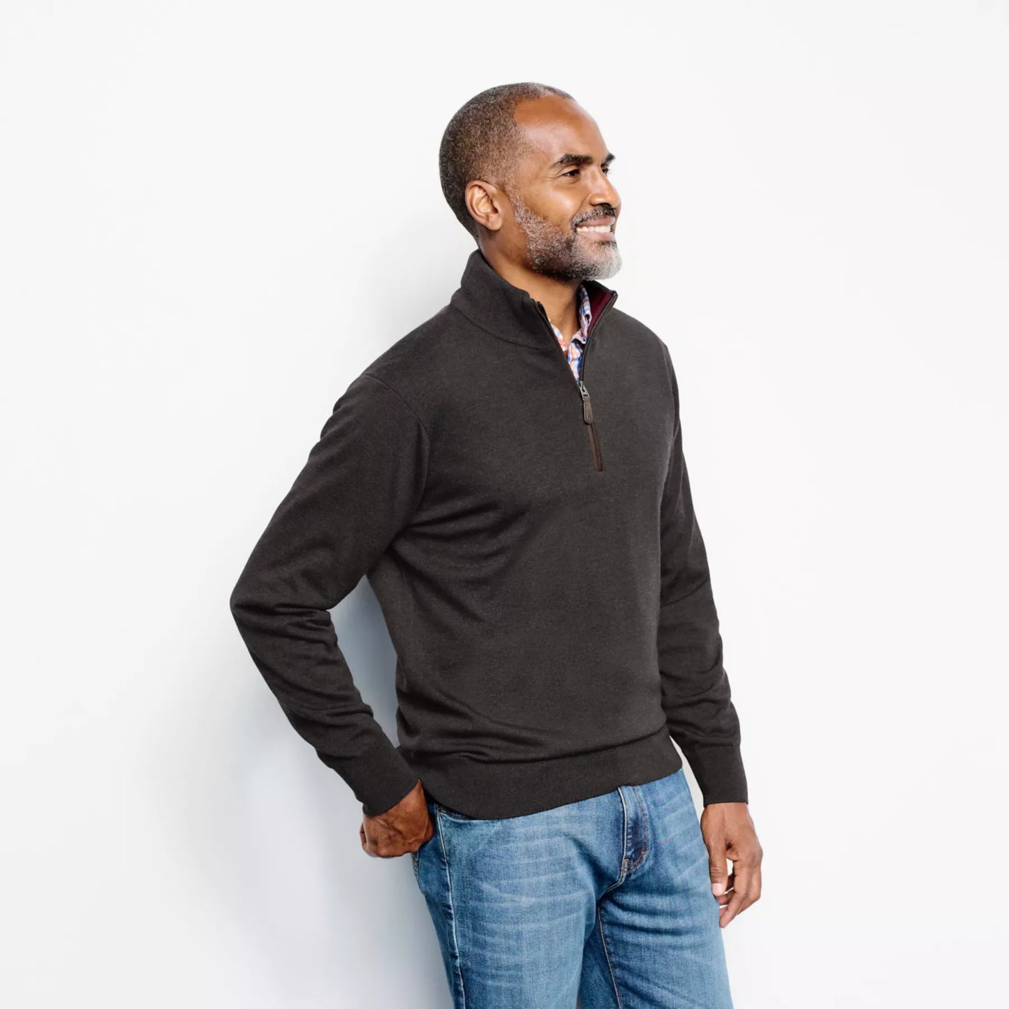 Merino Wool Quarter-Zip Sweater 2.0
