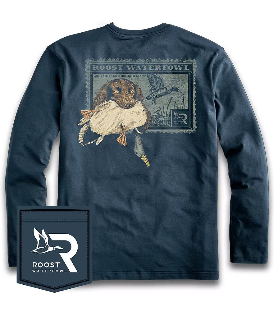Roost Boykin Stamp L/S (RW-202LS) migratory bird hunting stamp