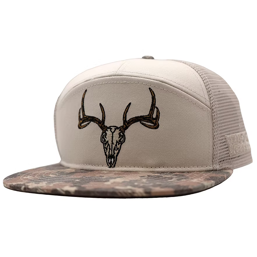 WILDGAME 7 Panel Camo Bill Mount Hat (RH-W-41)