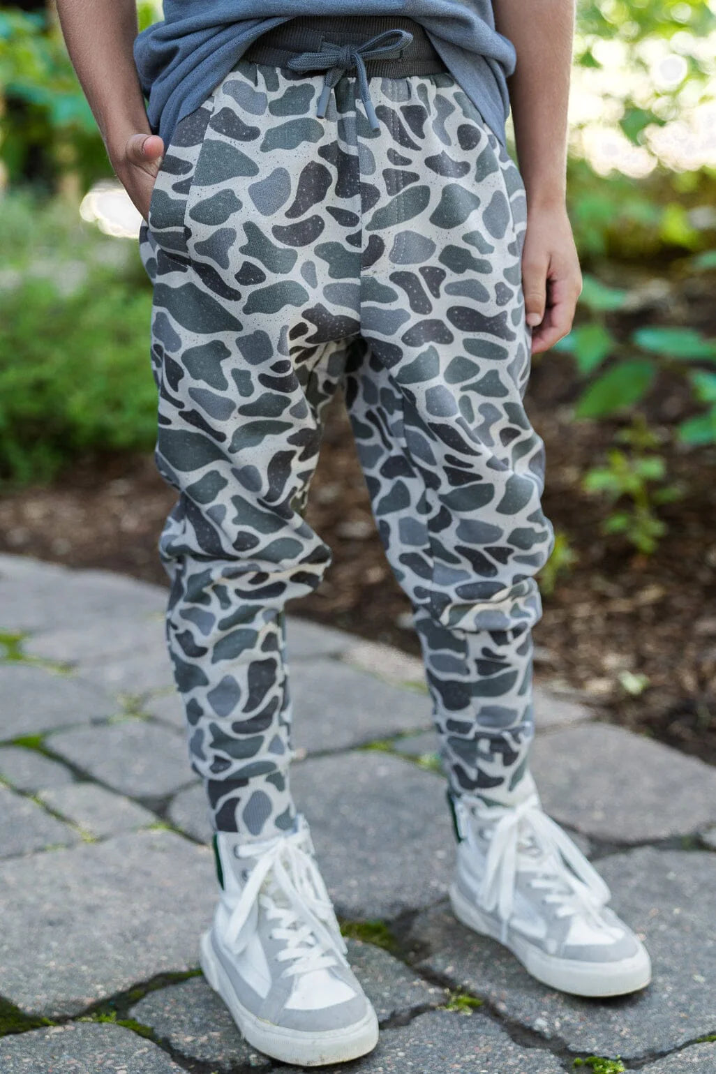 camo jogging stroller Youth Fleece Jogger Classic Deer Camo / XL