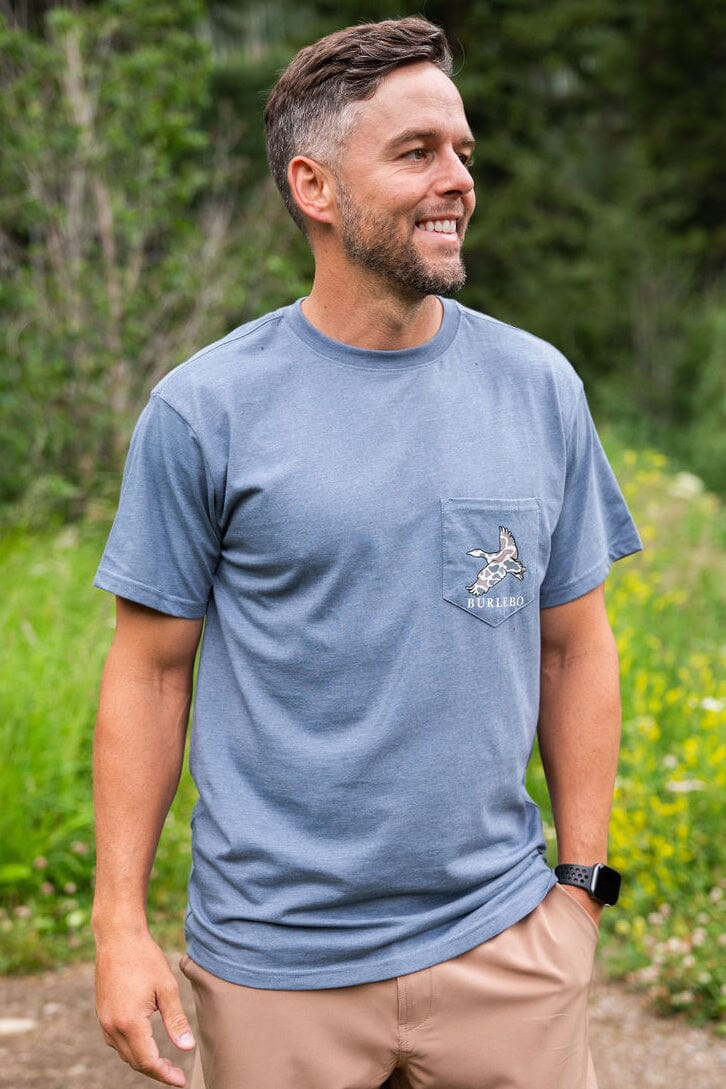 Field Companion - SS - Heather Blue Jean