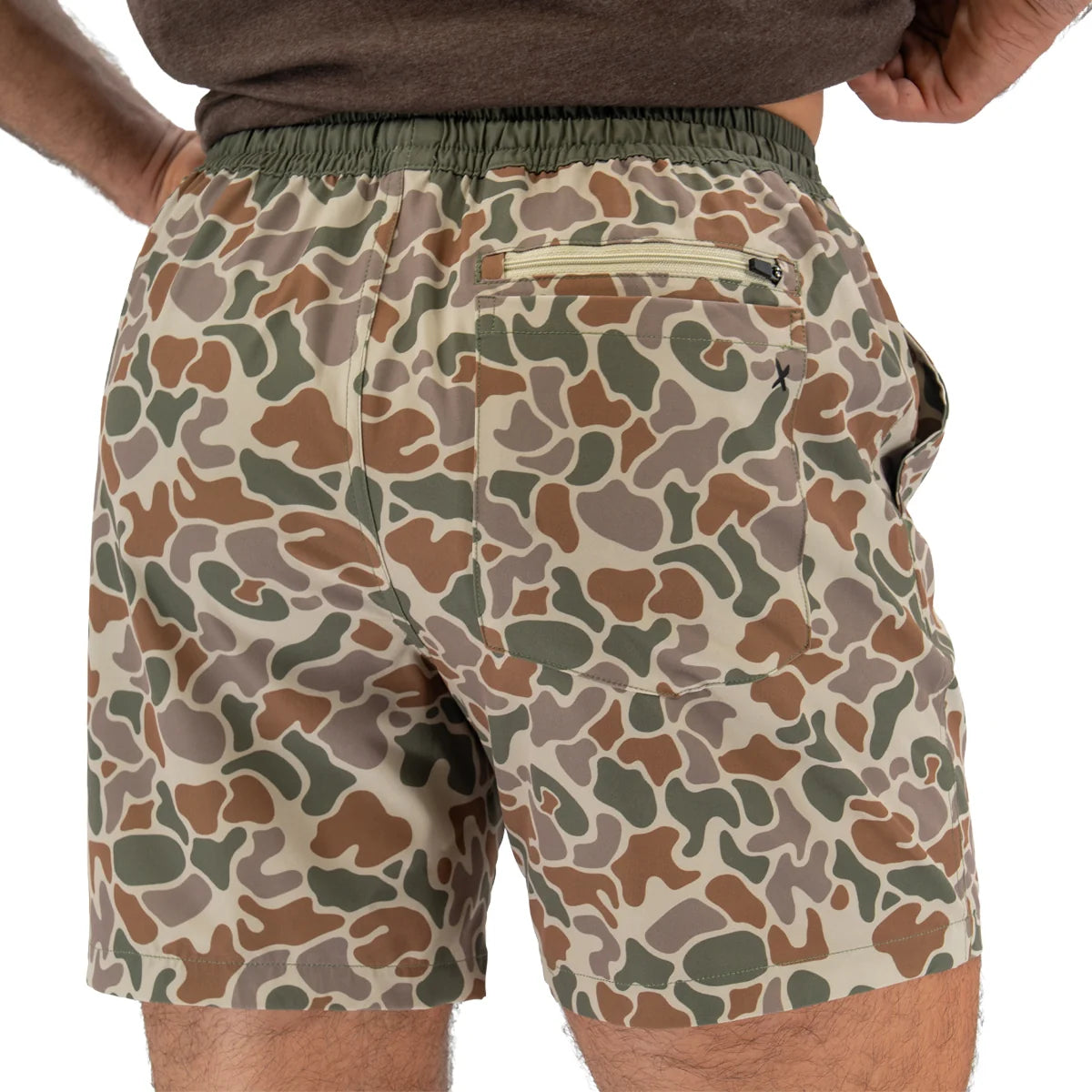 GRSCATHSS Hurricane Marsh Athletic Shorts - Grassland Camo