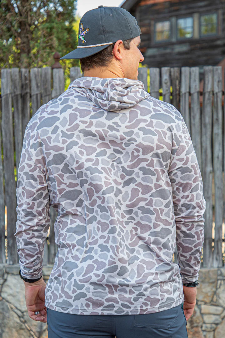 BURLEBO Performance Hoodie - Classic Deer Camo 0697 PH-CDC