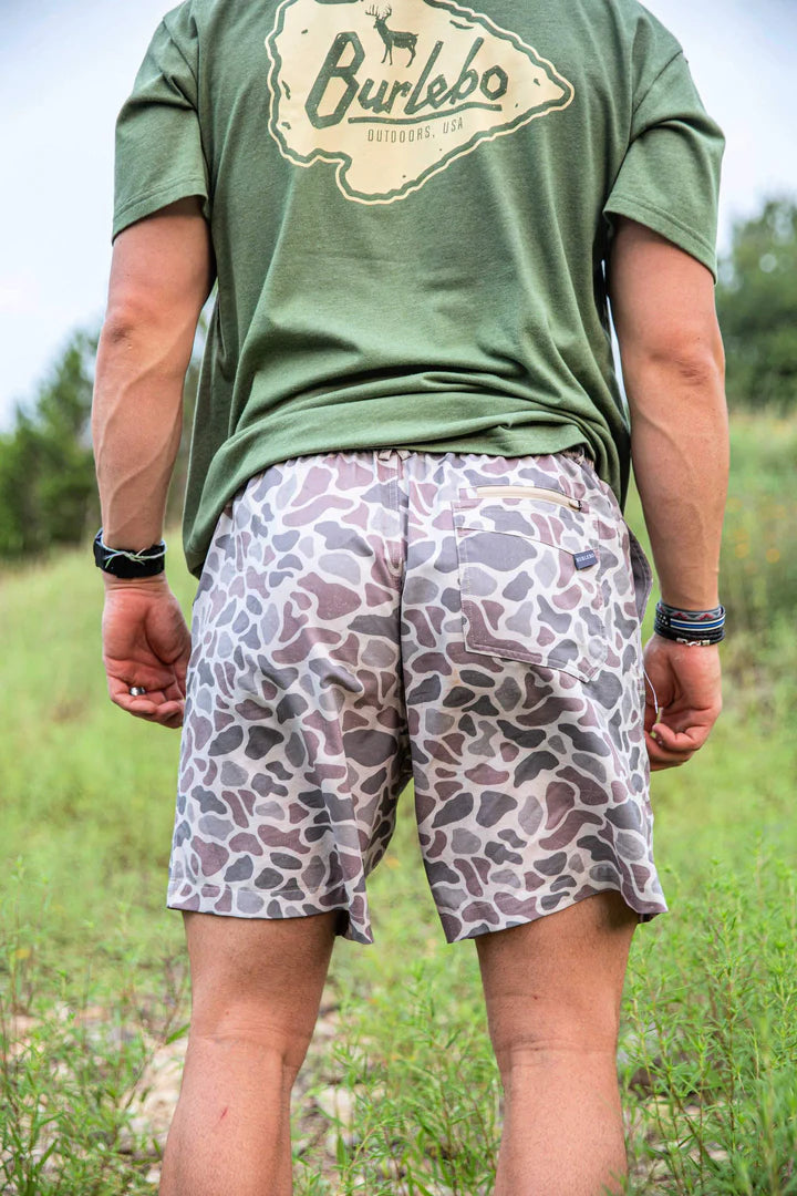 BURLEBO Classic Deer Camo Everyday Shorts ES-CDC