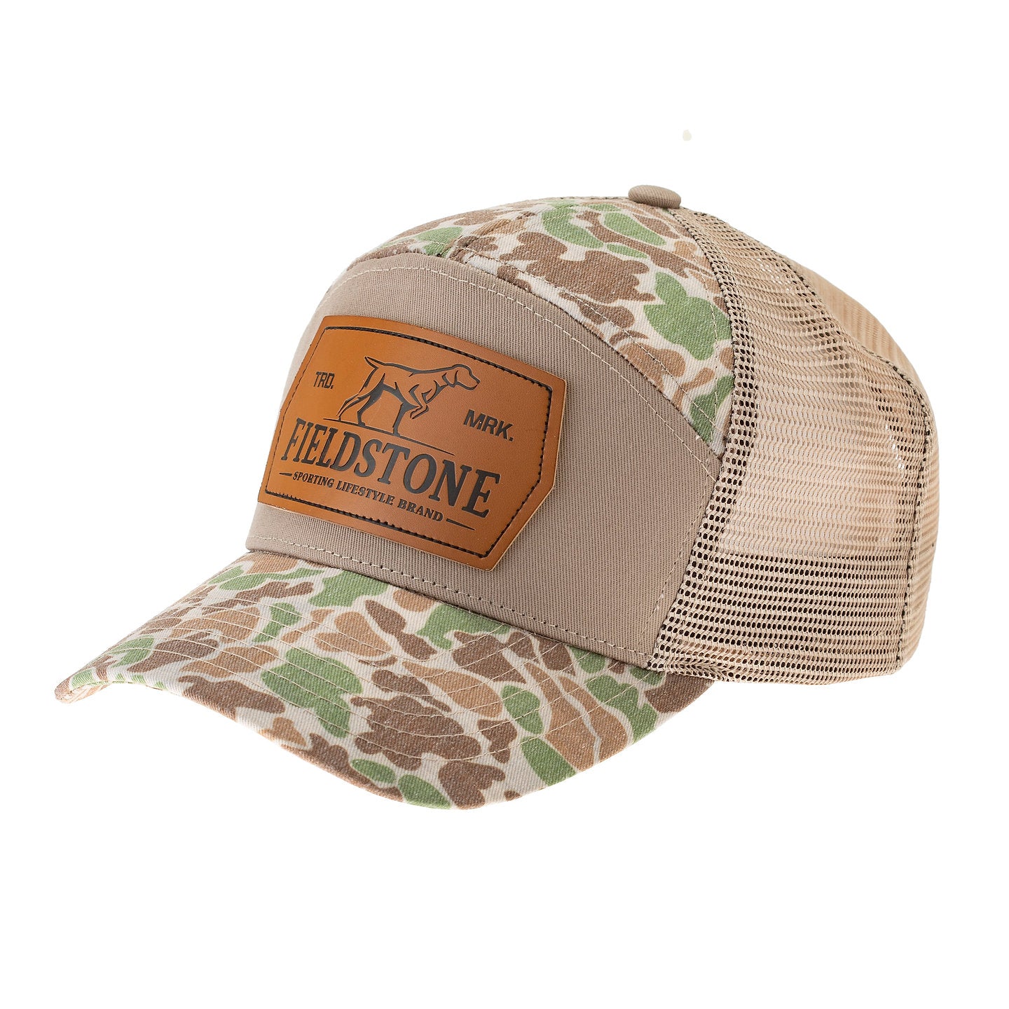 Fieldstone Youth 7 Panel Camo Hat