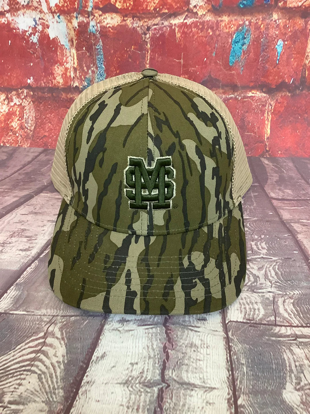 MSU Baseball Logo Puff Bottomland 044