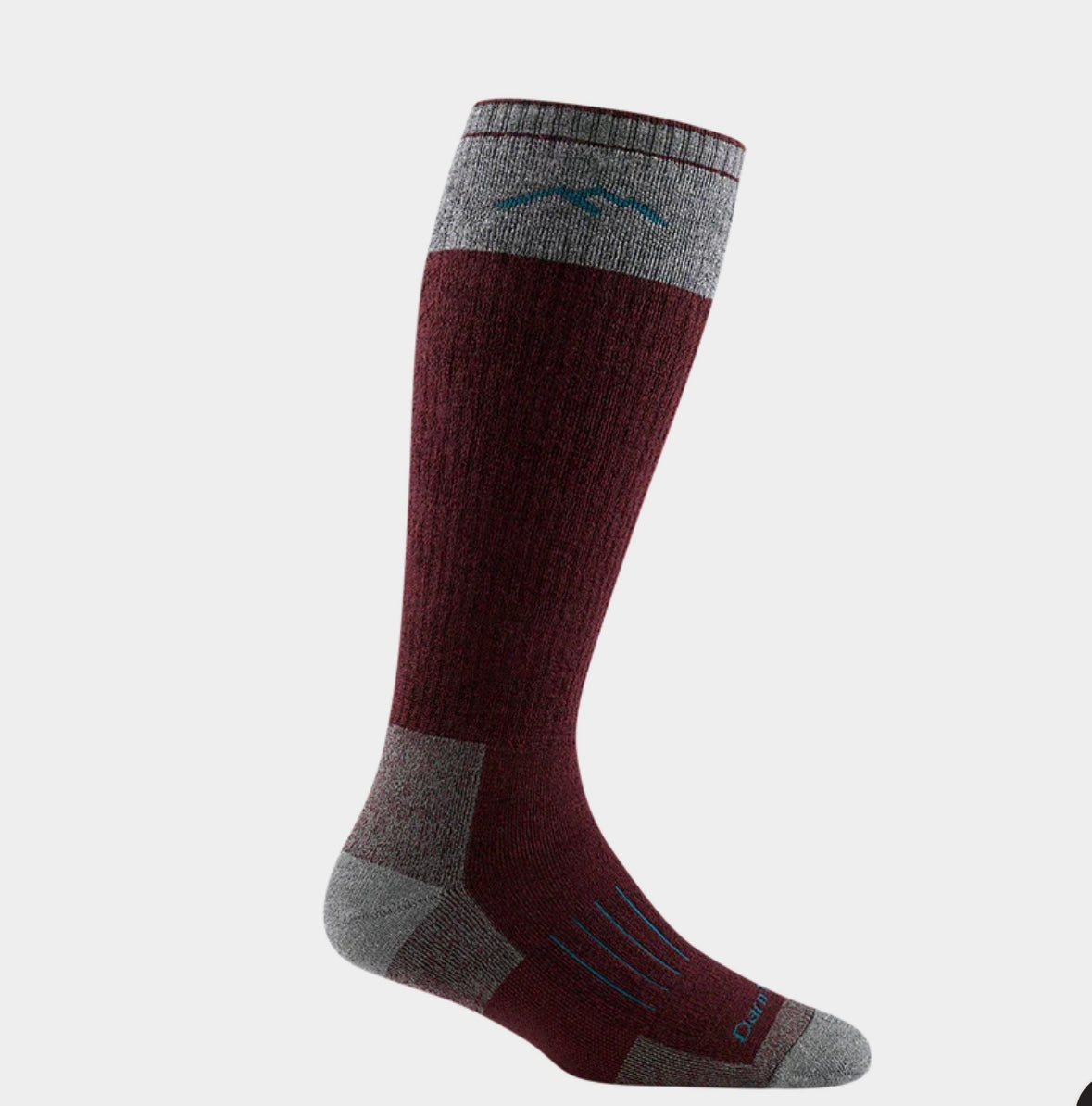 Women's Over-the-Calf Heavyweight Hunting Sock Burgundy 2105