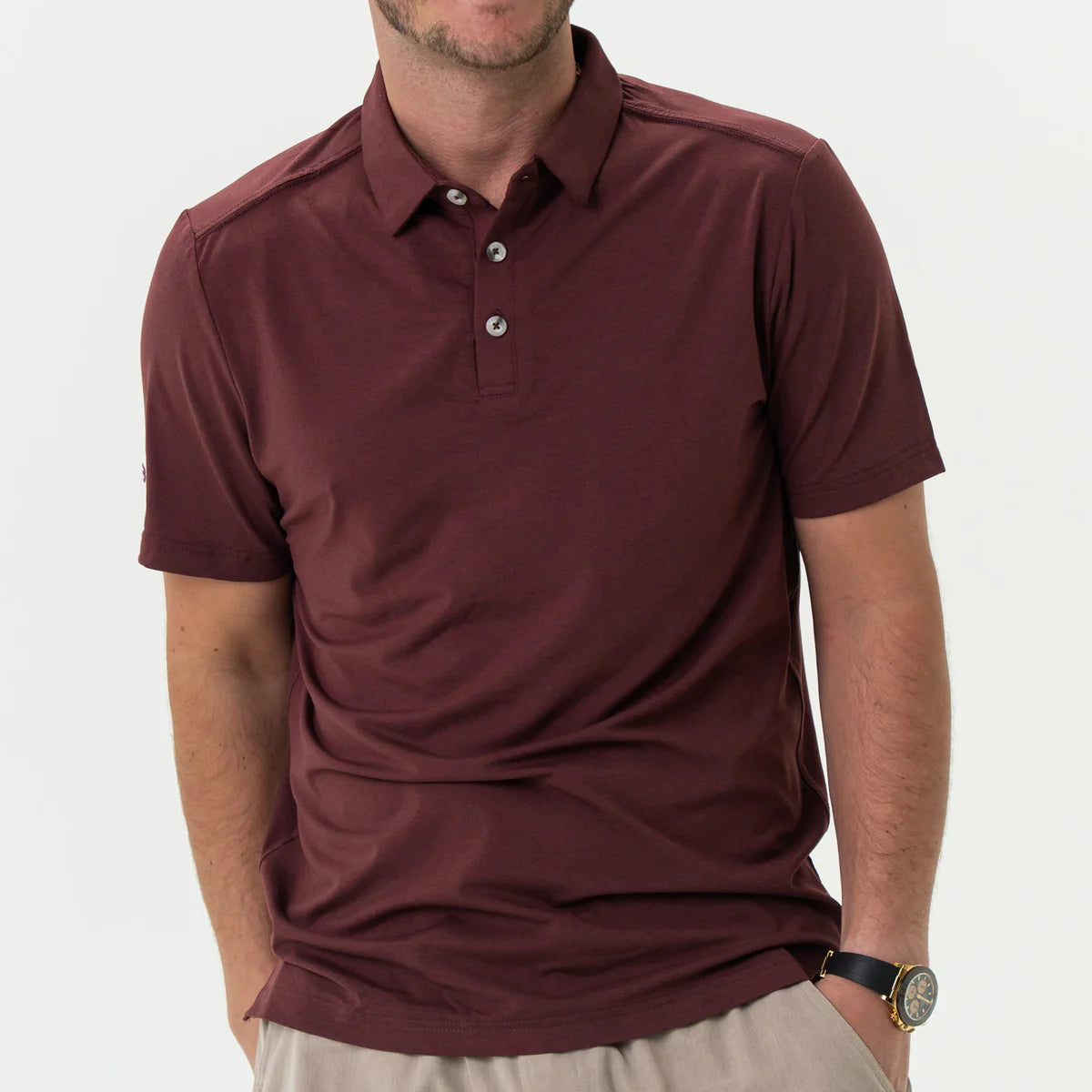 Performance Polo - Heather Maroon PP-HTRM