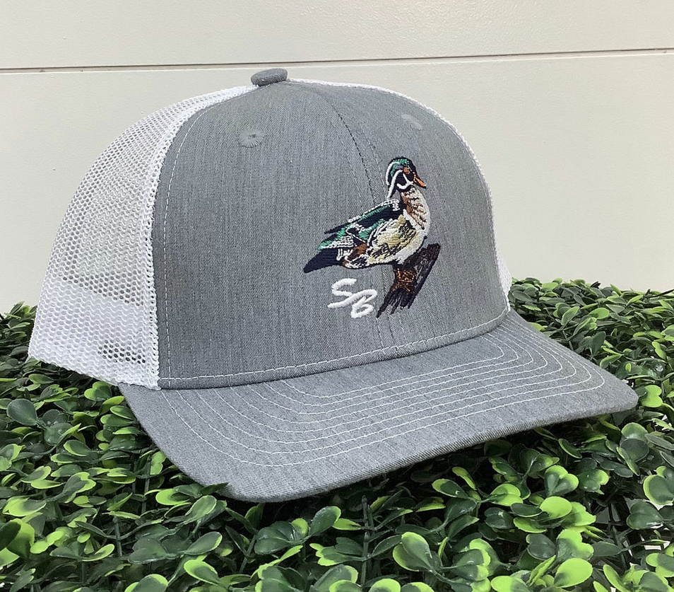 Wood Duck SB Cap Heather Gray/white 036