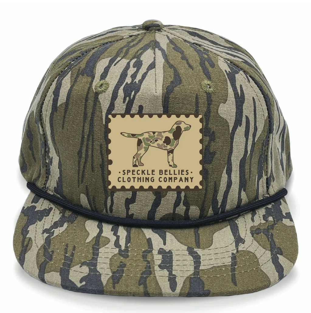 Camo Dog Khaki Patch Rope bottomland