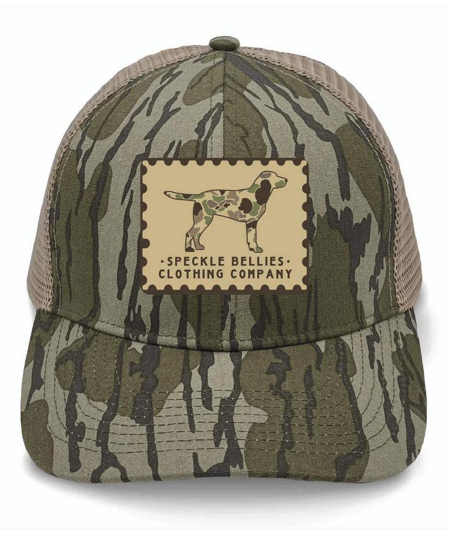 Camo Dog Khaki Patch 112 bottom land/Balsa tan mesh back