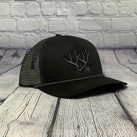 Rack SB Black rope antler 022