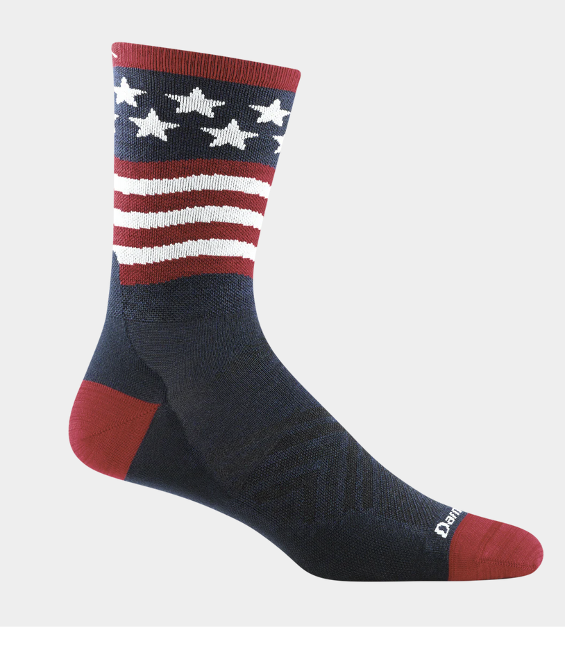 Men's Patriot Micro Crew Ultra-Lightweight Running Sock 1037