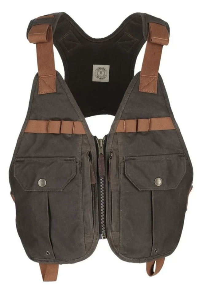 Waterfowl Strap Vest Tom Beckbe Rye Brown