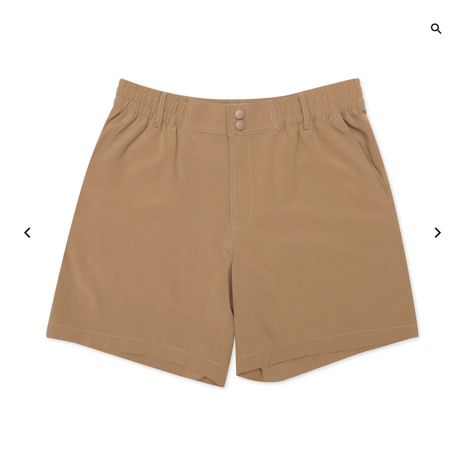 Everyday Short - Desert Tan - Flying Ducks Green Pocket ES-DT-FDG