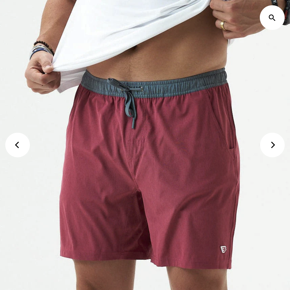 Athletic Short - Cardinal - Topo Desert Camo Liner AS-CARD-TDESC