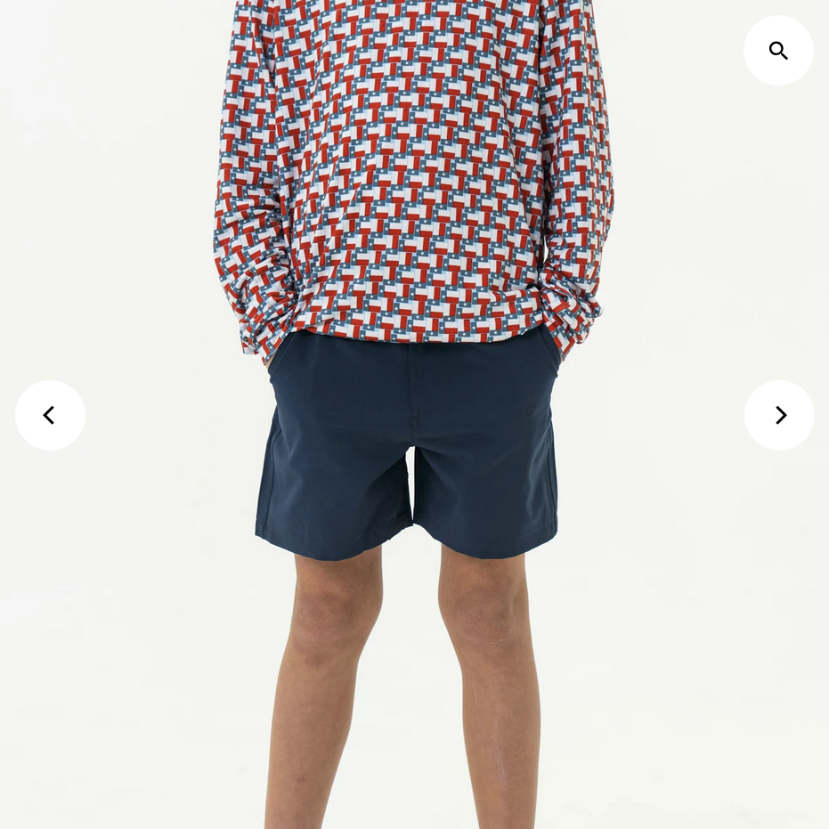 Youth Everyday Short - Deep Water Navy - Mayan Pocket Y ES DWN MP