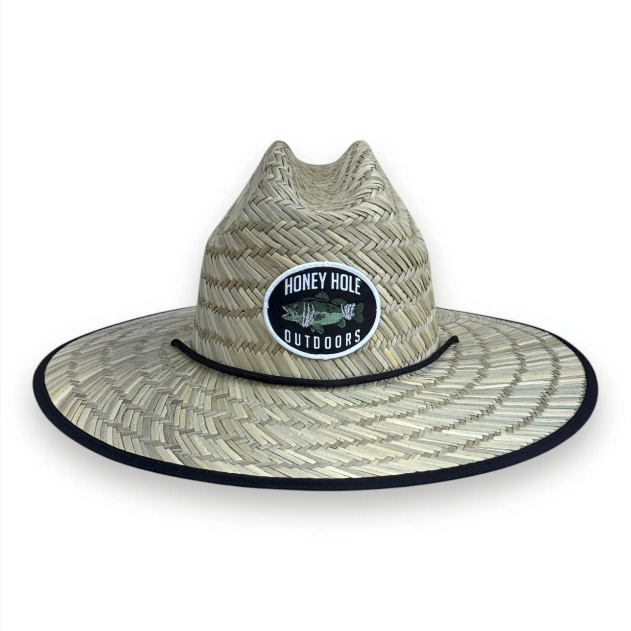 Straw Hat - Skelly Bass honey hole