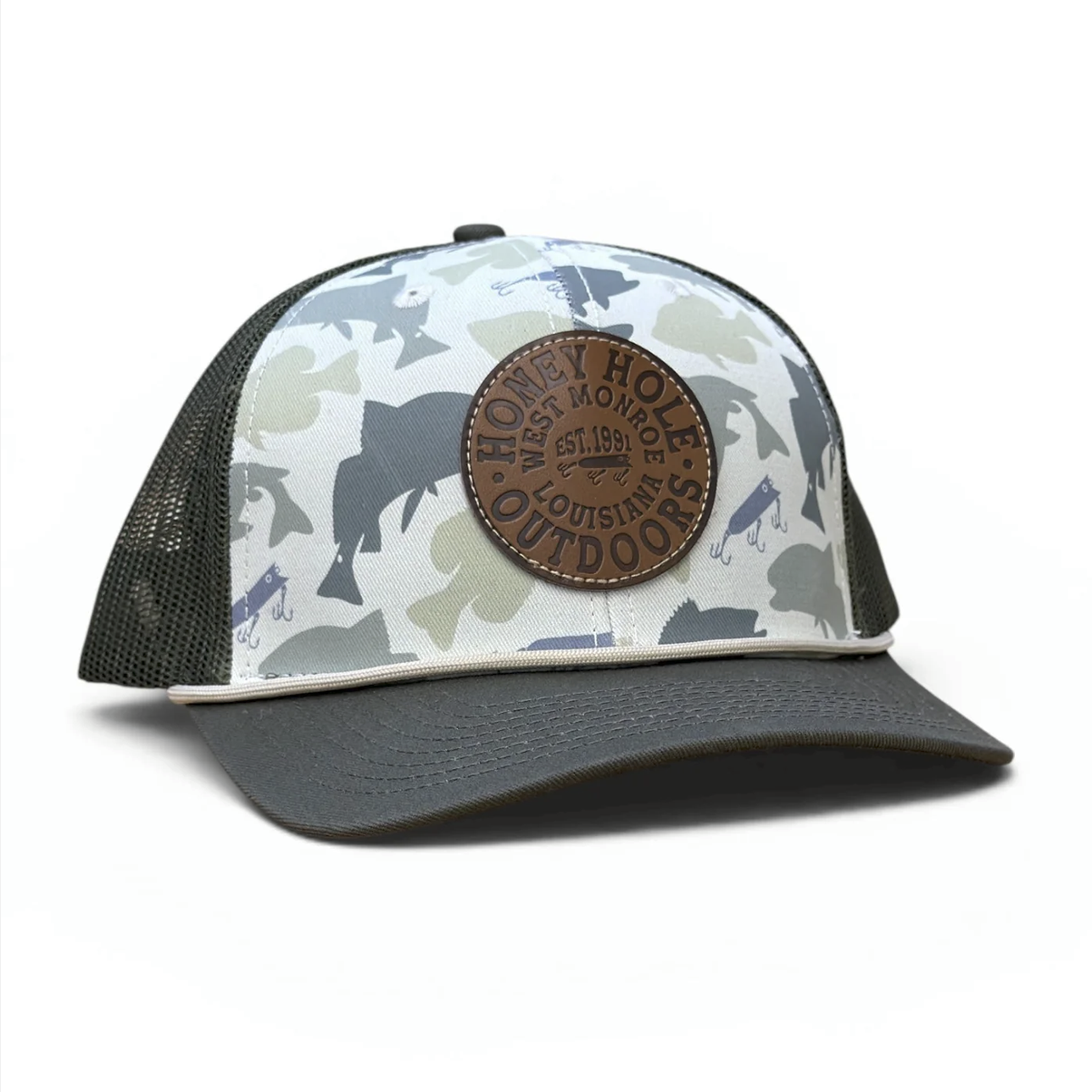 Youth Backroad Trucker - Roots - Fish Camo