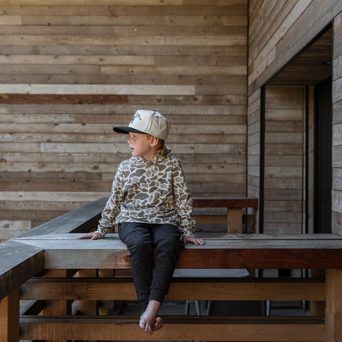 Youth - Fleece Jogger - Heather Black Y-FJ-HBLK