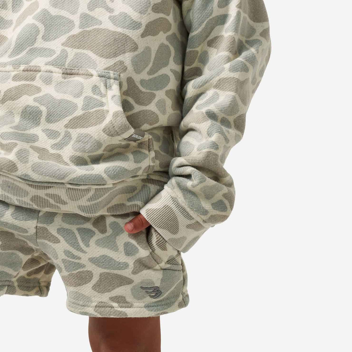 Y-VWFH-CDC Youth Vintage Washed Hoodie - Classic Deer Camo