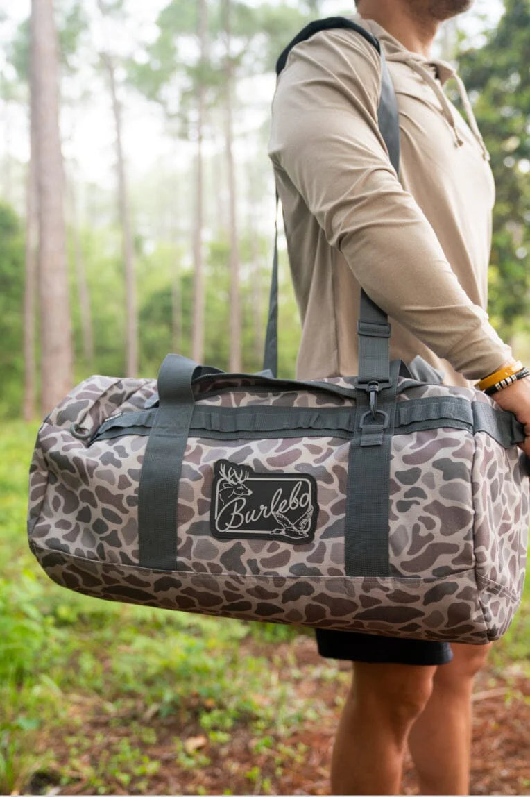 BURLEBO Deer Camo Duffle DB-CDC