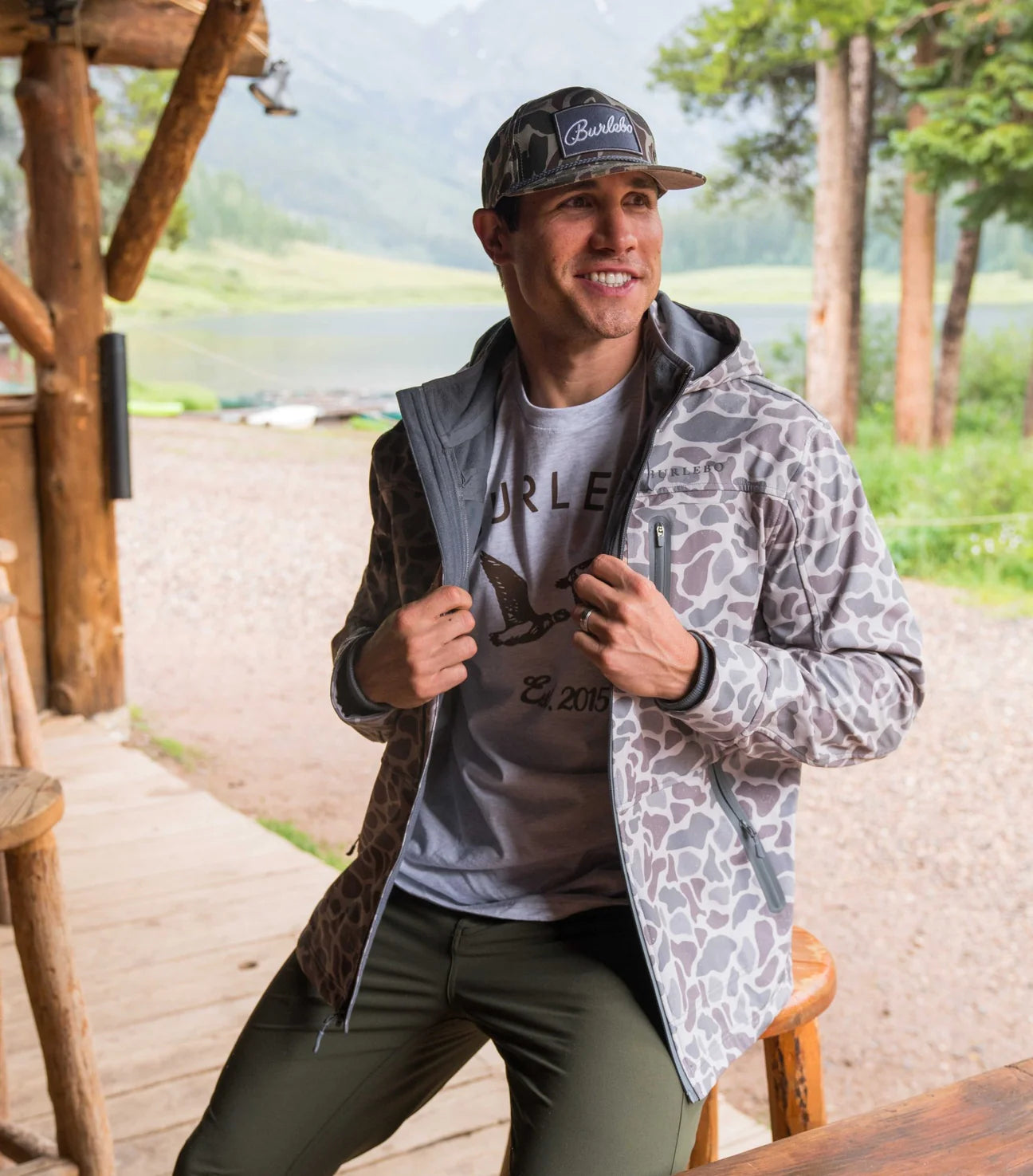 Challenger Jacket- Classic Deer Camo