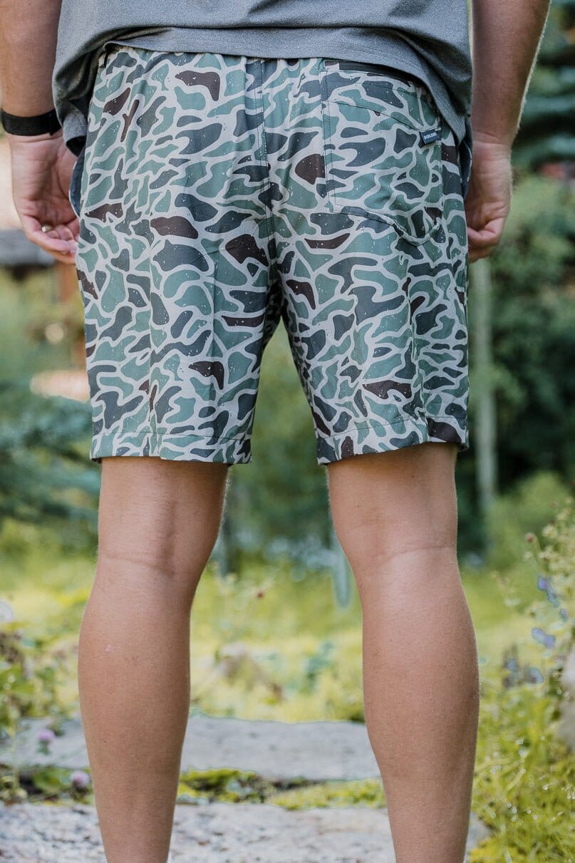 Everyday Short - Retro Duck Camo - Grey Pocket ES-RDC