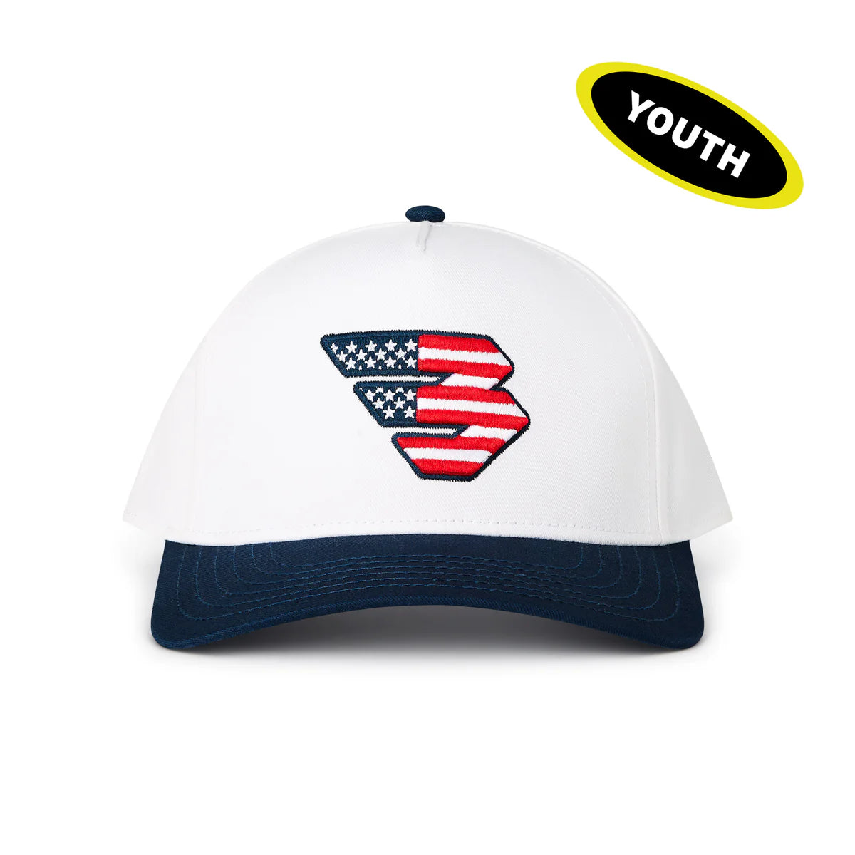 Youth Cap - Patriotic Flying B - Navy