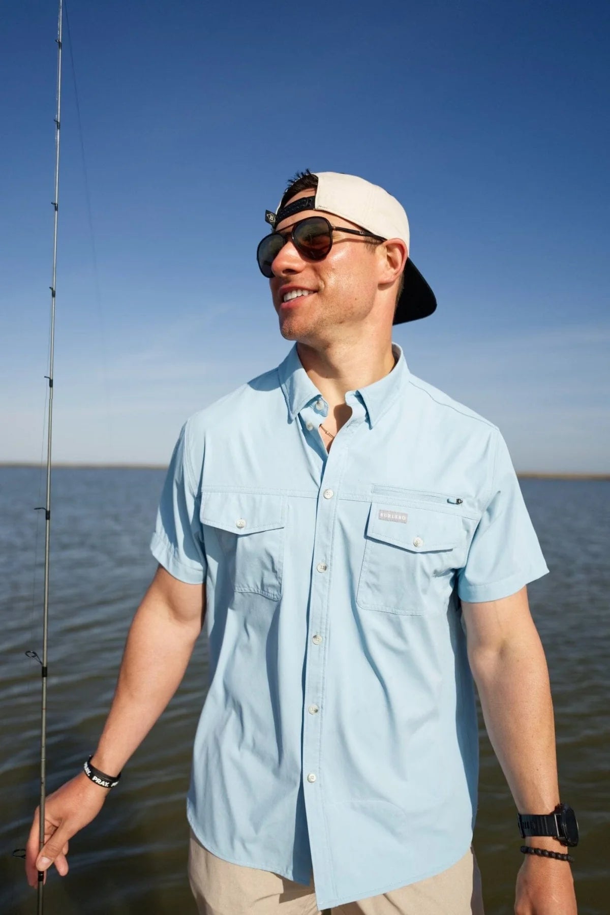 Performance Fishing Shirt - Dusty Blue PFS-DB