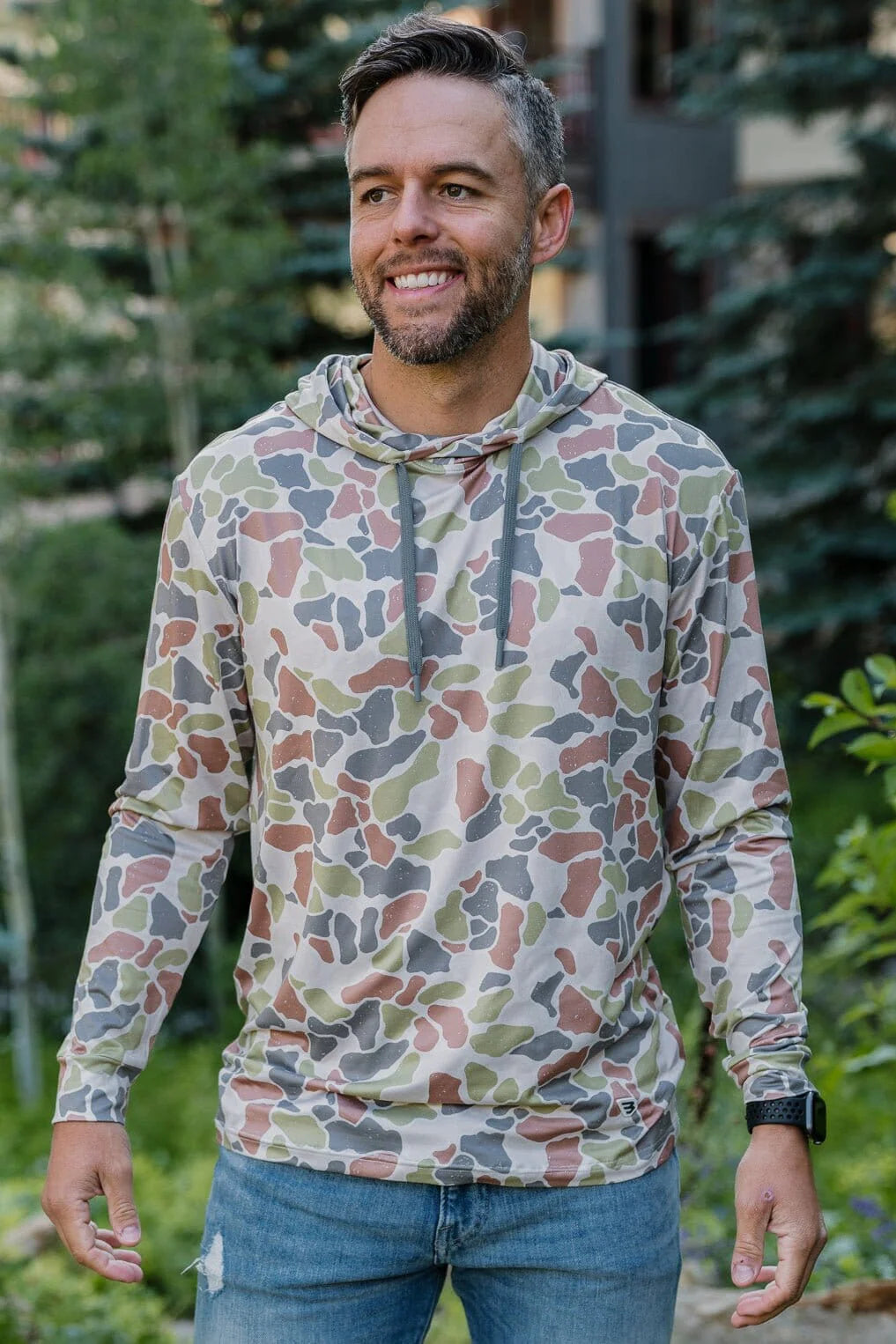 Performance Hoodie - Driftwood Camo PH-DC