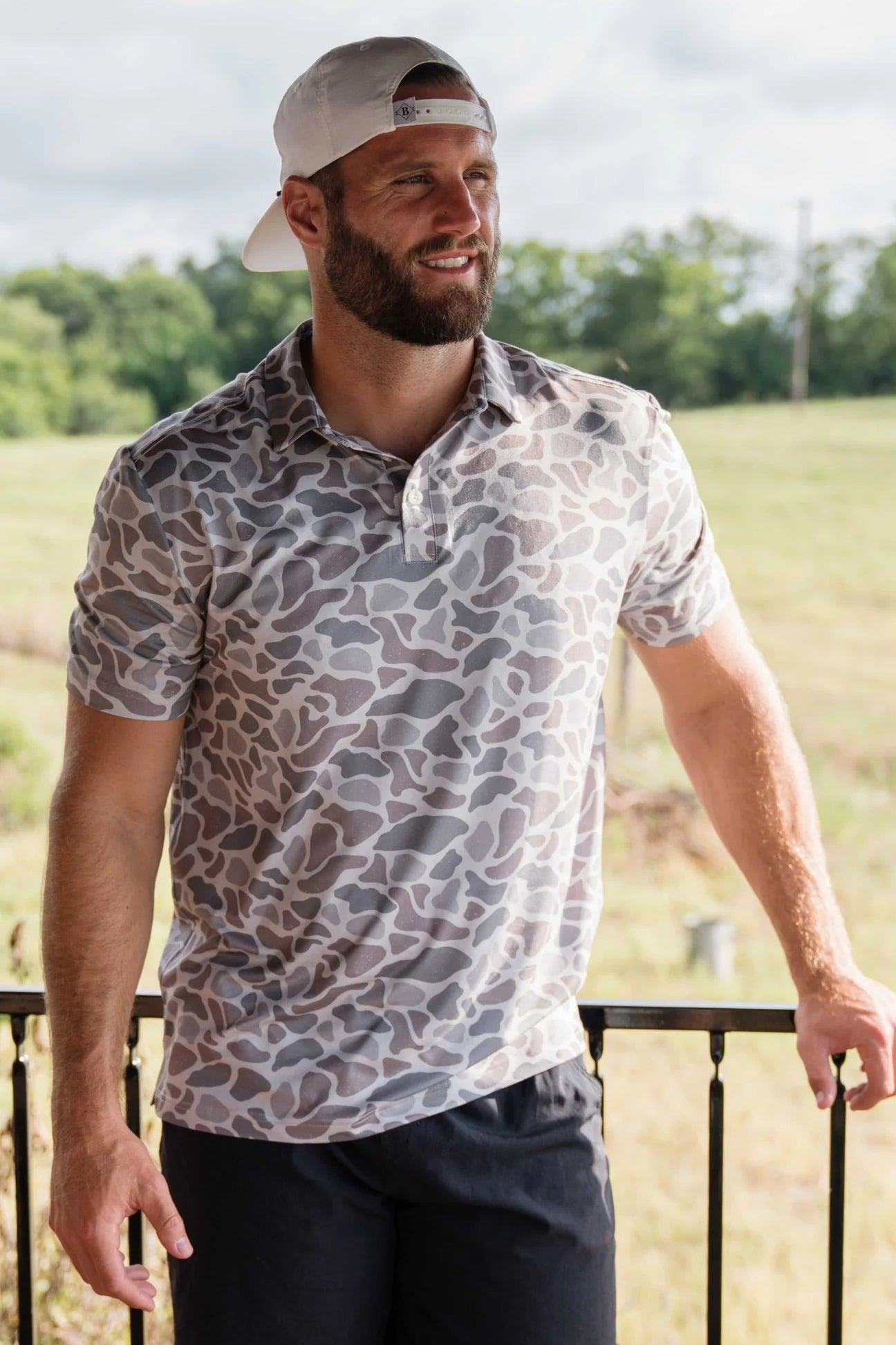 Burlebo Performance Polo - Deer Camo PP-CDC