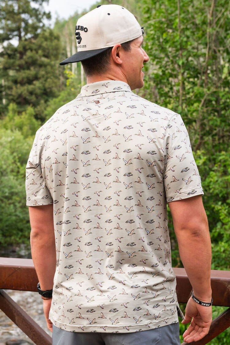 Performance Polo - Flying Ducks - Green PP-FD-GRN