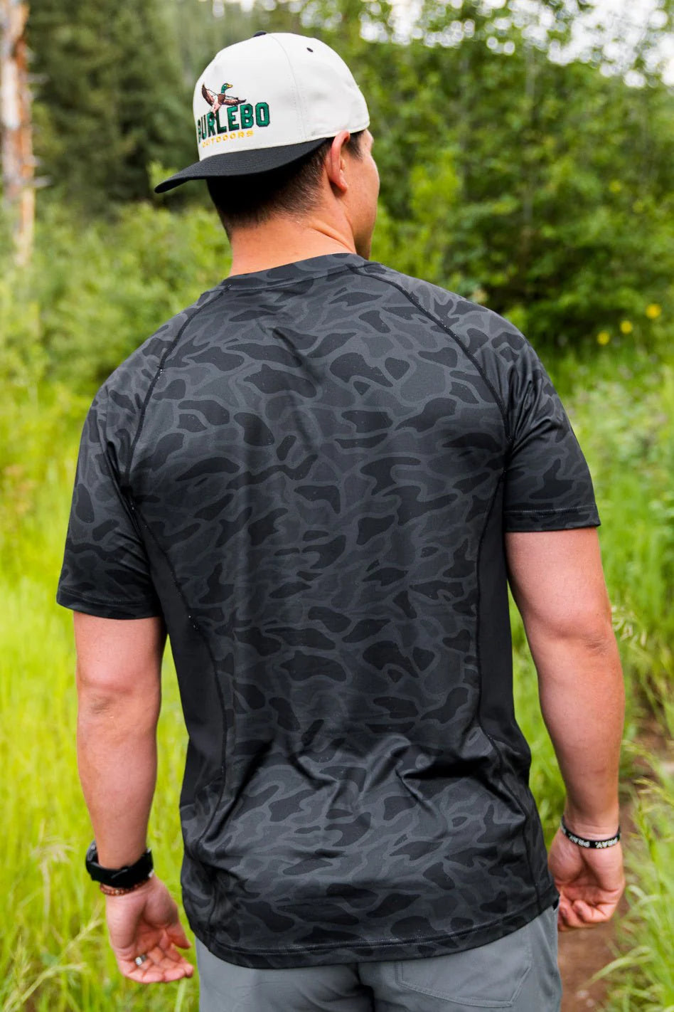 Performance Tee - SS - Black Camo PT-BLKC