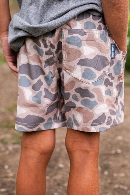 Youth Athletic Short - Pintail Camo Y-AS-PTC