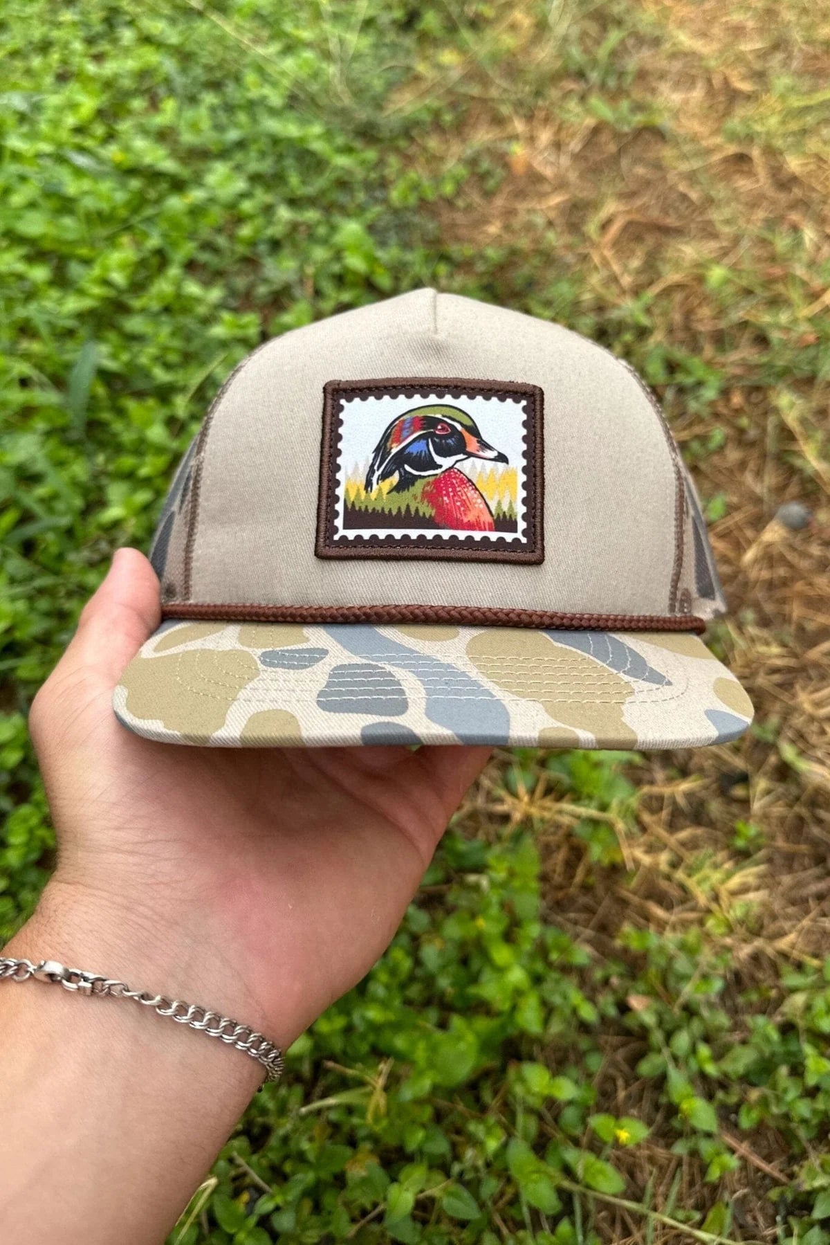 Youth Cap - Wood Duck Stamp - Camo YC-CDSC