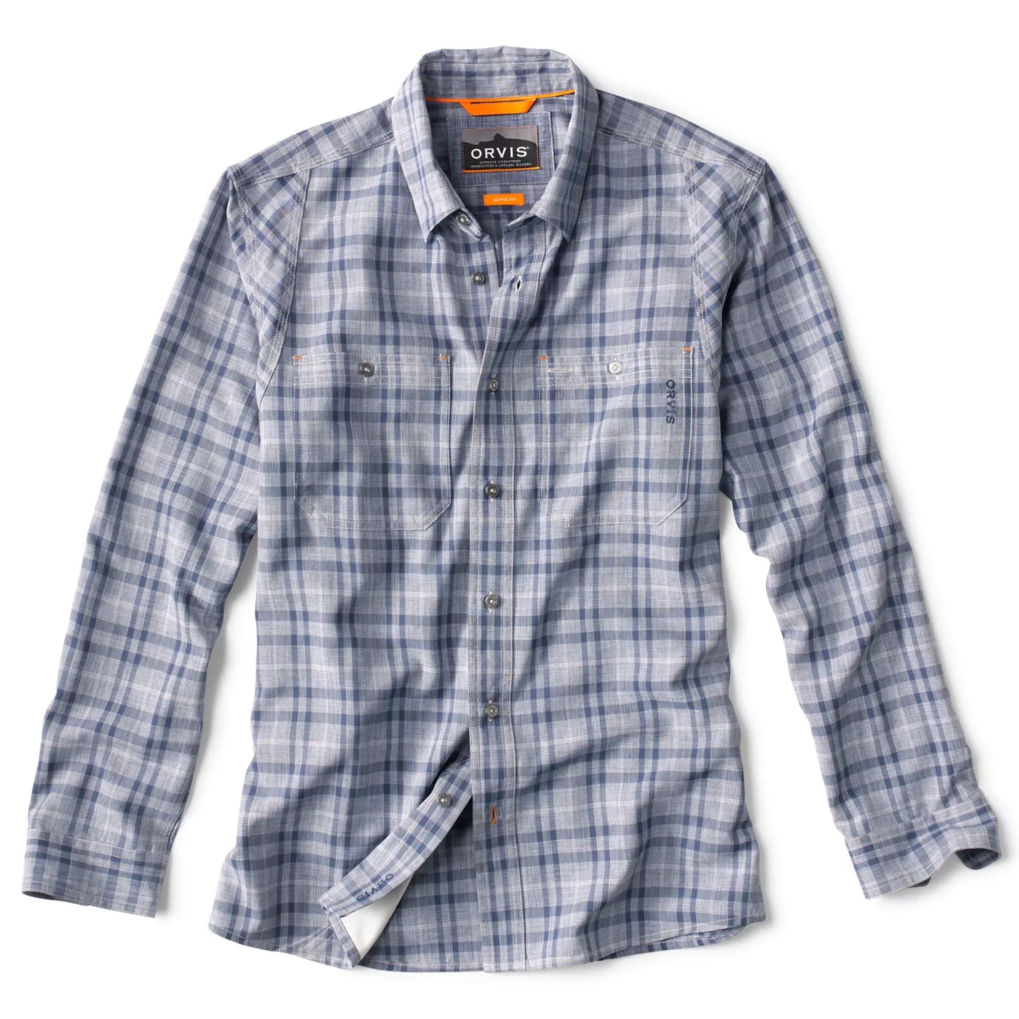 Tech Chambray Plaid Workshirt