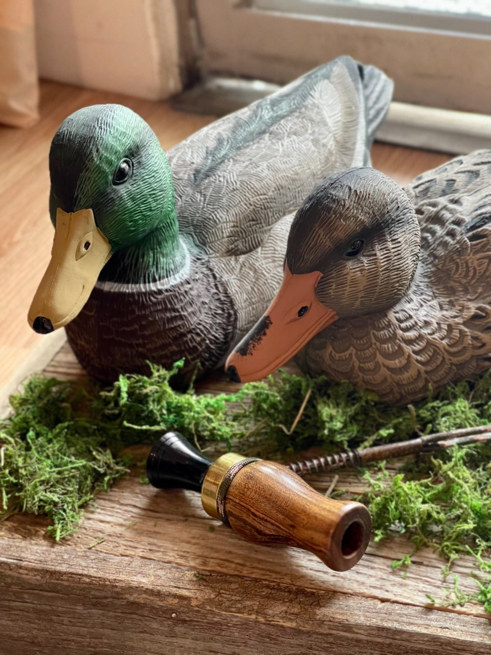 Mallard Call Bocote Wood - Echo Single Reed Mallard Call
