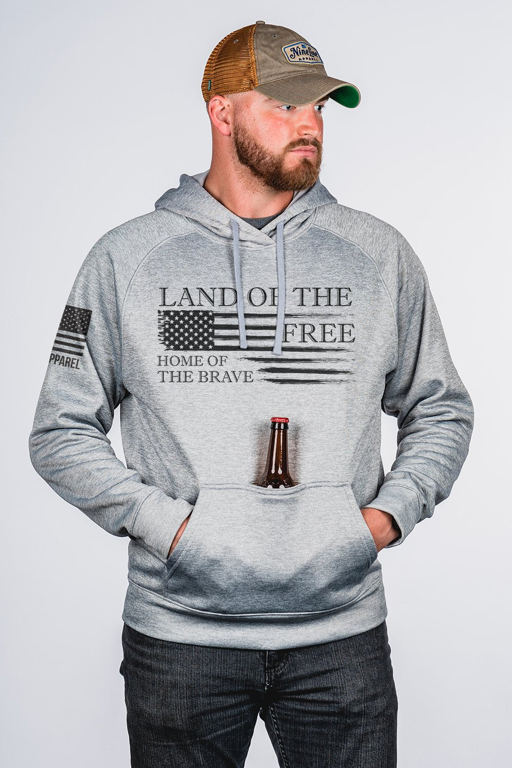 Raglan Tailgater Hoodie - Brave