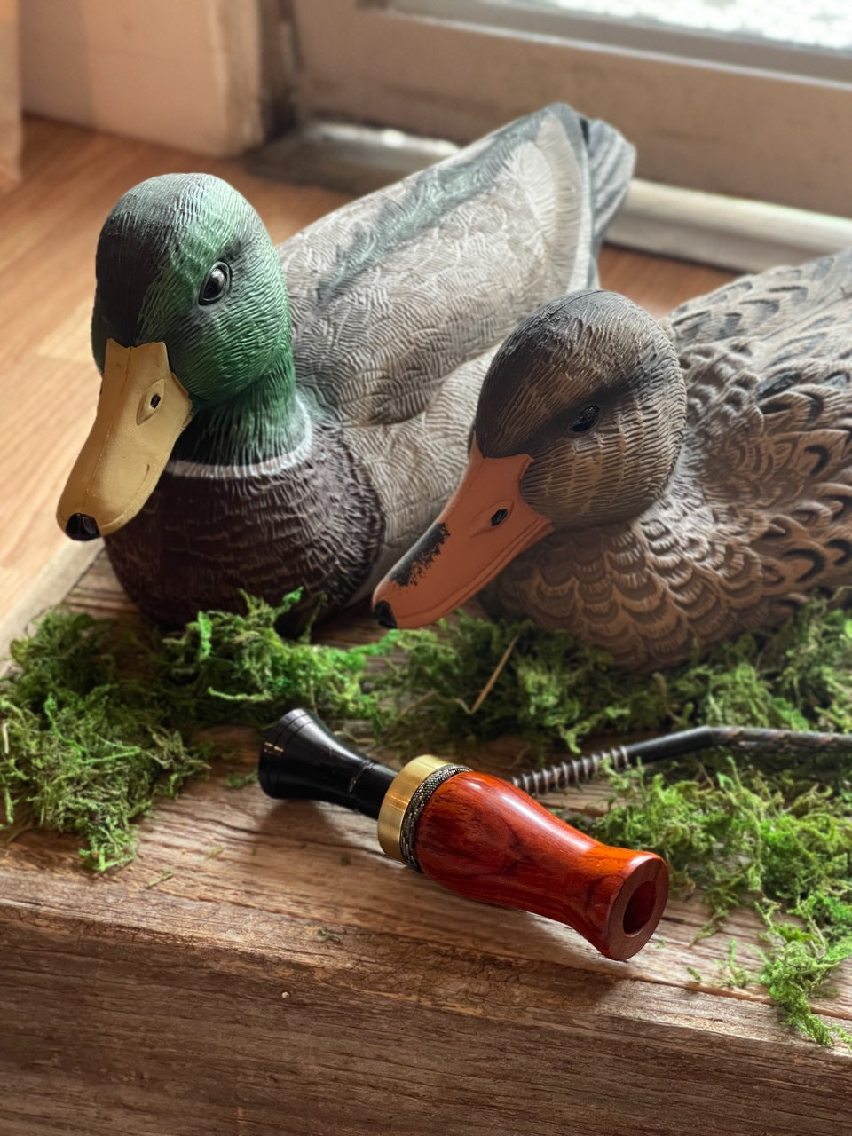 Cocobolo Wood - Single Echo Reed Mallard Call