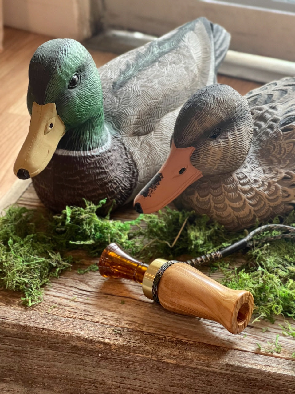 Persimmon Wood - Echo Double Reed Mallard Call