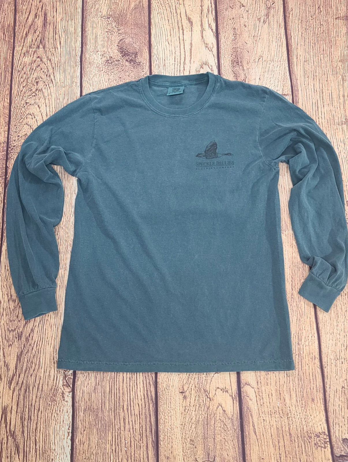 Speckle Bellies - Deer Mossy Oak Bottomland Long Sleeve