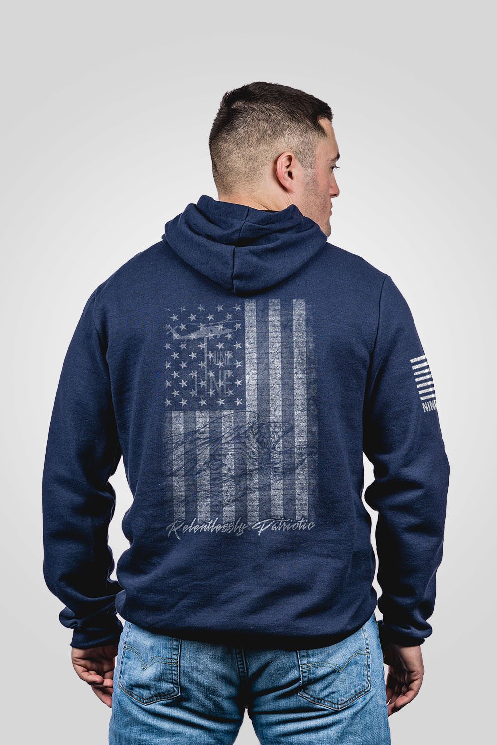 Nine Line Hoodie - American Drop Line