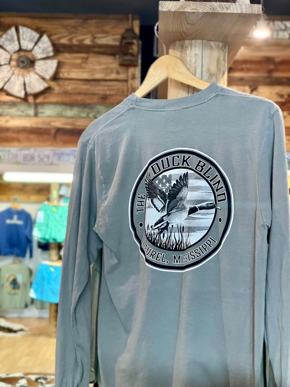 The Duck Blind Shirt - Grey