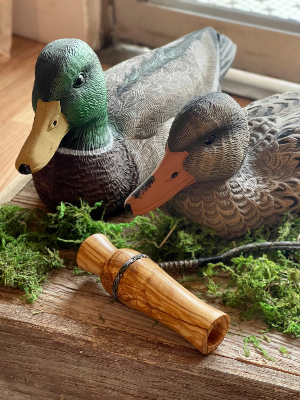 Wood Duck Call Persimmon Wood - Wood Duck Call