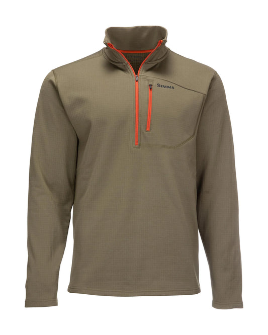 M's Thermal Qtr Midlayer Zip Top