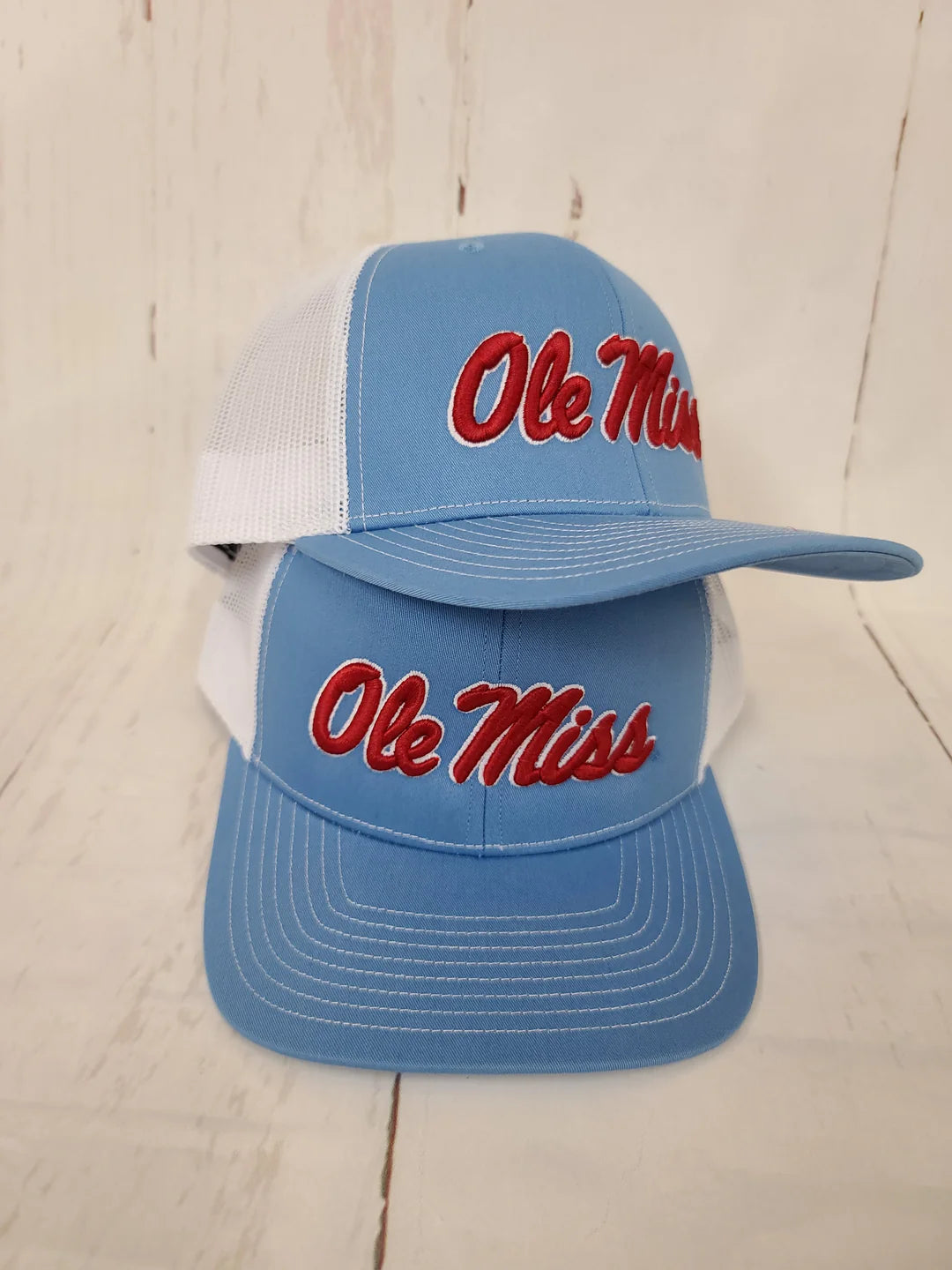 Script Ole Miss Puff Cap