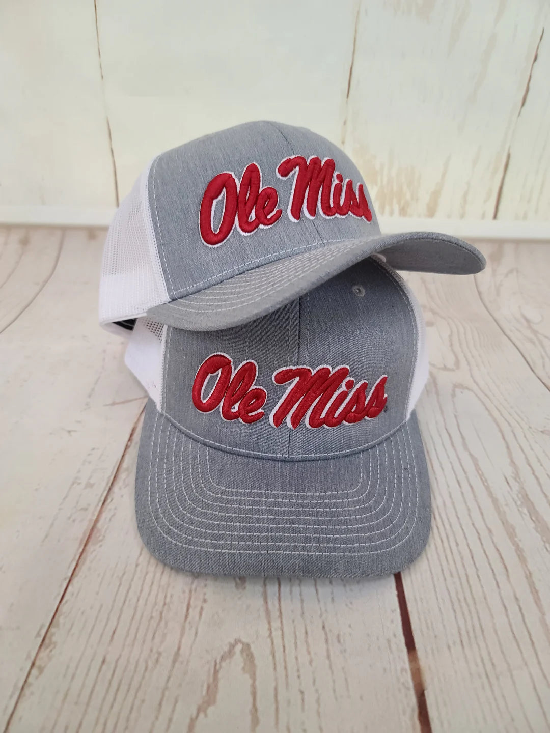 Script Ole Miss Puff Cap