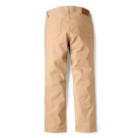 5-Pocket Stretch Twill Pants - Desert Khaki